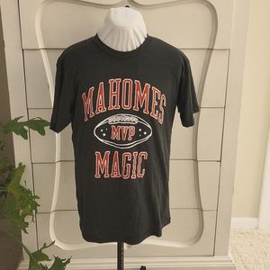 Charlie Hustle Mahomes Magic map tshirt